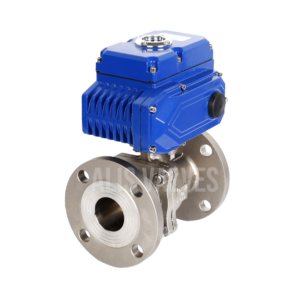 Two Piece Ball Flanged Electric