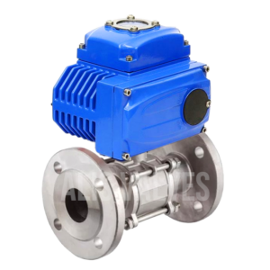 3 Piece FLANGED ELECTRIC BALL Valve
