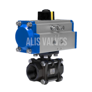 3 piece socket carbon forged ball valve