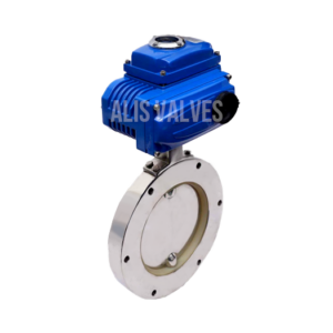 Electric pharma butterfly valve