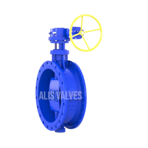 Damper Double Flange Butterfly Valve