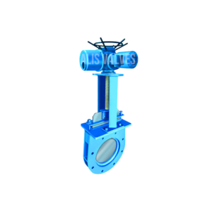 electric knife edge gate valve