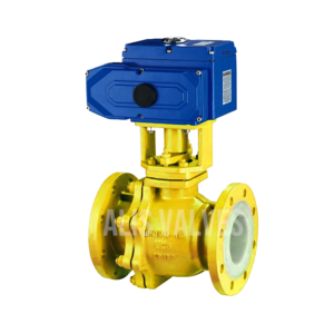 PFE Lined Electric Ball Valve