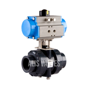 Pneumatic UPVC Union ball Valve