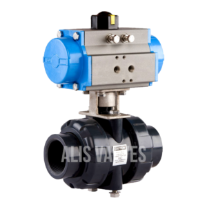 Pneumatic Union UPVC Ball Valve